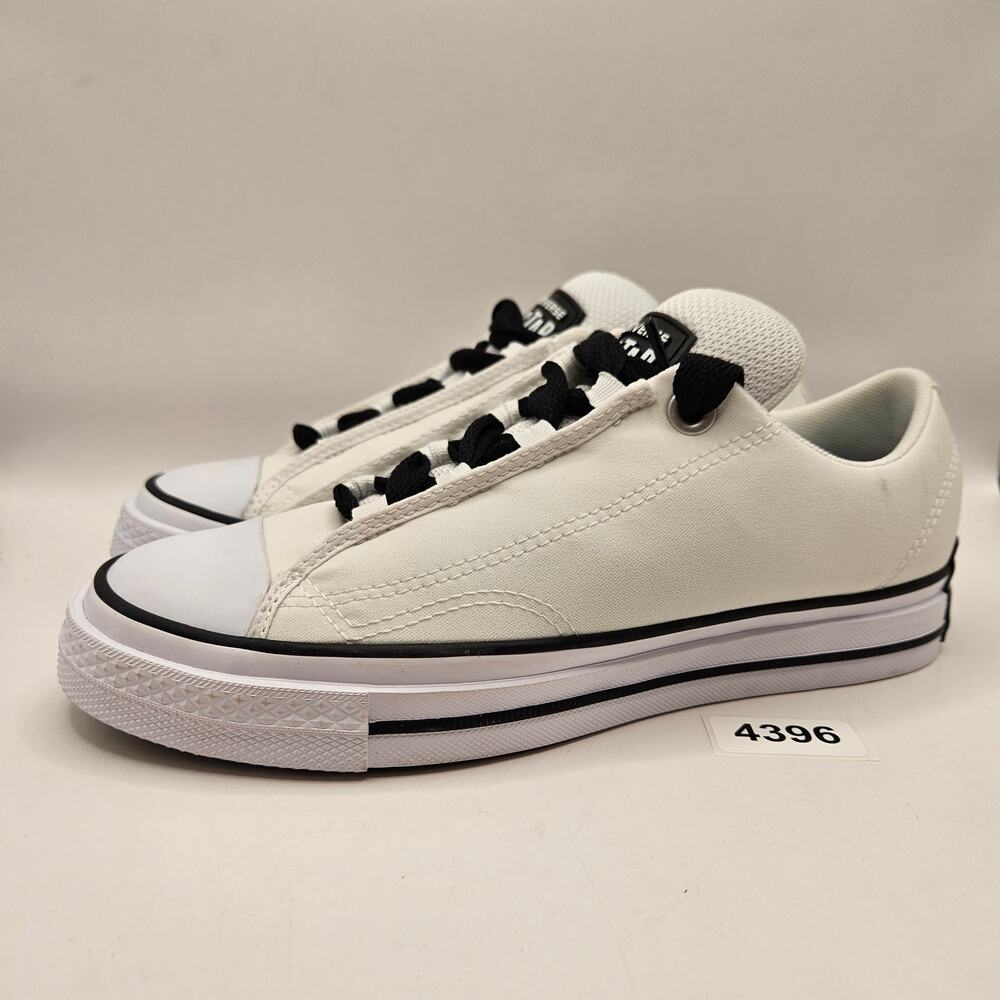 CONVERSE WOMEN'S 7.5 CHUCK TAYLOR ALLSTAR PUFF FAT TOUGUE LO WHITE A14722C